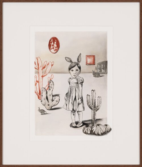 Free rabbit download by artist Kristel Naessens