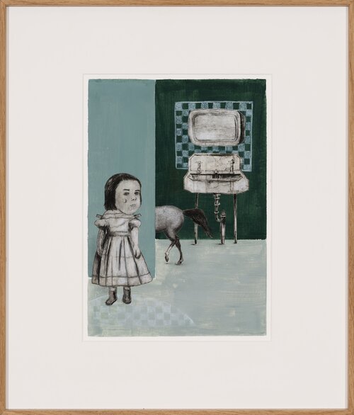 Turn a blind eye by artist Kristel Naessens
