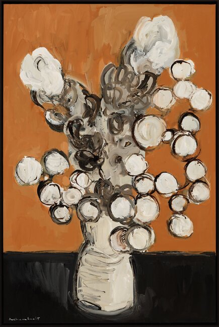 Flowers brown by artist Paulina Archambault