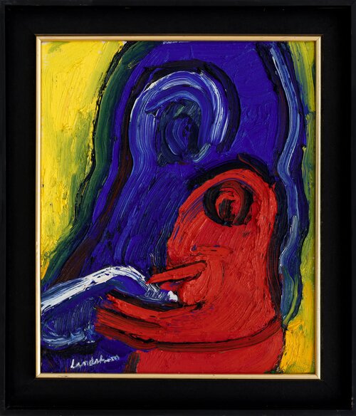 Composition by artist Bengt Lindström