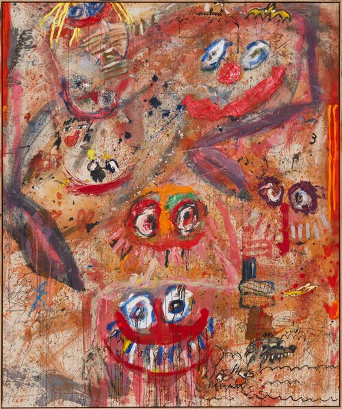 Clowning Around by artist Saxon JJ Quinn