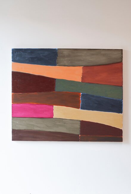 Prairi Painting #33 by artist Colt Seager