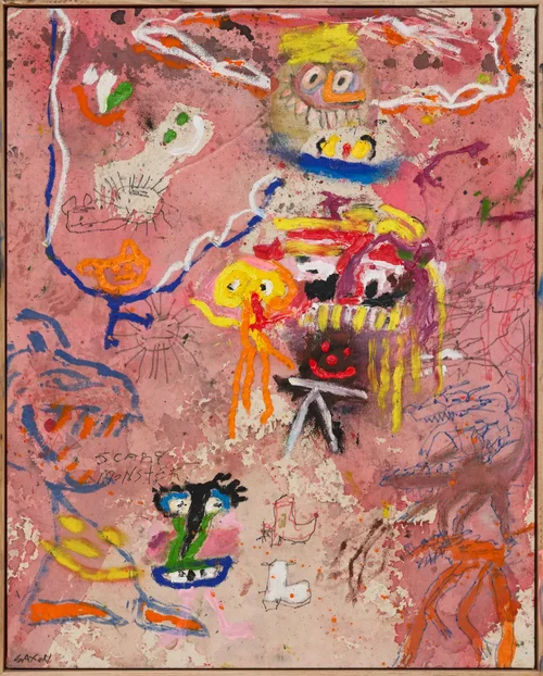 Scary monster by artist Saxon JJ Quinn