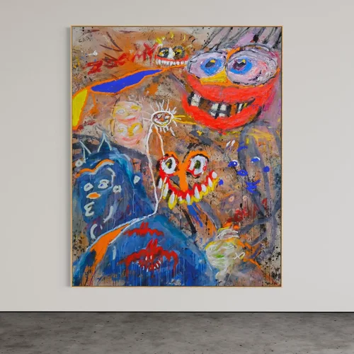 Fat Dad Drives Slow by artist Saxon JJ Quinn