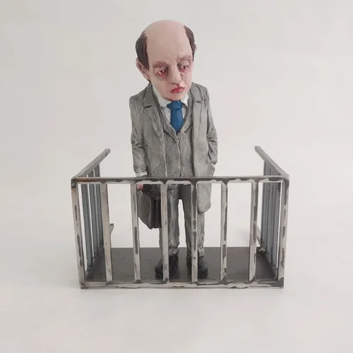 Isolated by artist Isaac Cordal