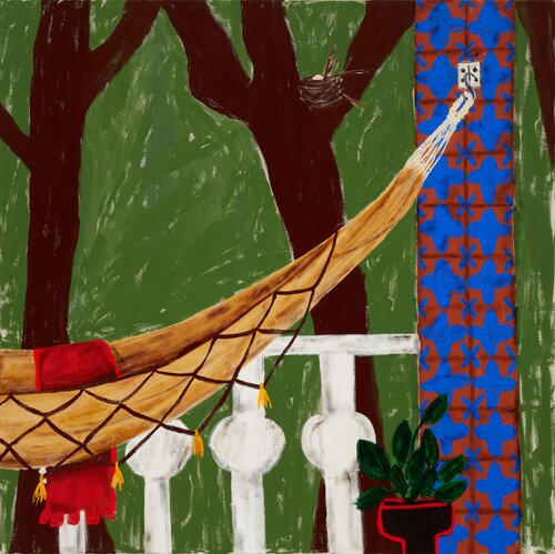 Nostalgic Retreat by artist Aline Gaiad